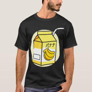 エステティックバナナミルク日本のオタク Tシャツ