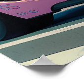 エステティックパステルピンクアニメガールドリフター ポスター (角)