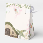 エステティックフェアリーの羽の誕生日パーティー フェイバーボックス (裏面サイド)