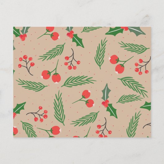 エステティックホリデーホームウェイブモーテッドホリデーカード (裏面)