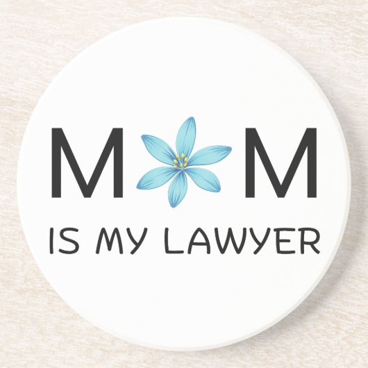 エステティックボタニカルデザイン女子クラシック コースター (正面)