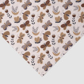 エステティックボホ蝶と葉春 薄葉紙 (詳細)