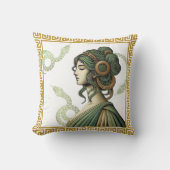 エステティックメドゥーサアートピロー クッション (正面)