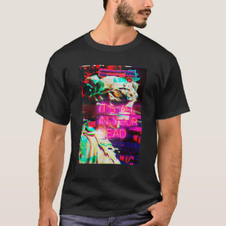 エステティック日本のVAPORWAVE Futurism Tee Anime Re Tシャツ