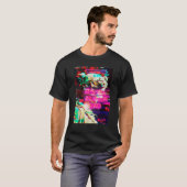 エステティック日本のVAPORWAVE Futurism Tee Anime Re Tシャツ (正面フル)