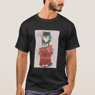 エステティック日本のVAPORWAVE Futurism Tee Anime Re Tシャツ