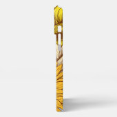 エステティック・サンフラワーとブルースカイの電話ケース iPhoneケース (左側面)