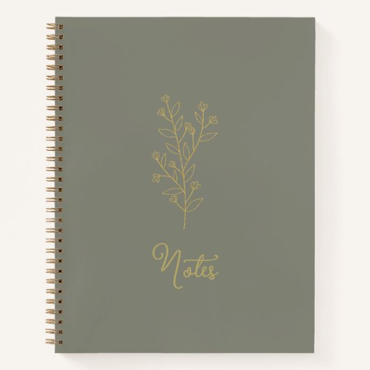 エステティック・スパイラル・ジャーナル・ノートブック ノートブック (正面)