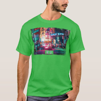 エステティックVAPORWAVE Japan 80s 90sミーム東京48 Tシャツ
