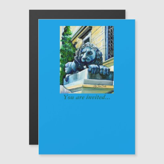 エステド·フェリン マグネット招待状 (正面/裏面)