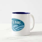 エステパークコロラドアウトドア ツートーンマグカップ (正面右)