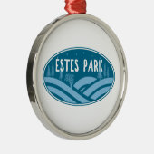 エステパークコロラドアウトドア メタルオーナメント (右)
