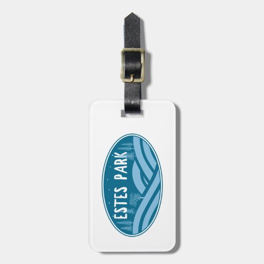 エステパークコロラドアウトドア ラゲッジタグ (正面縦)