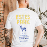 エステパークコロラドナショナルパークエルク Tシャツ<br><div class="desc">ヴィンテージデザインエステスパークコロラドTシャツ。このユニークヴィンテージTシャツは素晴らし、友人や家族と屋外の活動を愛する人のためのギフトアイディアも作る。</div>