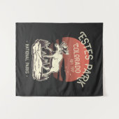 エステパークコロラドナショナルパークムースサンセット タペストリー (正面(横))