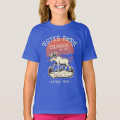 エステパークコロラドナショナルパークムースサンセット Tシャツ (正面)