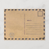 エステパークコロラドマウンテンズレトロサンセットスキー ポストカード (裏面)