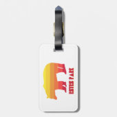 エステパークコロラドレインボーベア ラゲッジタグ (裏面縦)