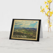 エステパークコロラドヴィンテージトラベル カード (黄色い花)