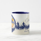 エステパークコロラド州旗マウンテンズハイキング マグカップ (中央)