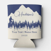 エステパークコロラド州旗マウンテンズハイキング 缶クーラー (裏面)