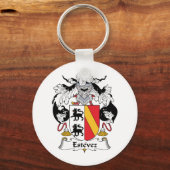 エステベス家紋 キーホルダー (正面)