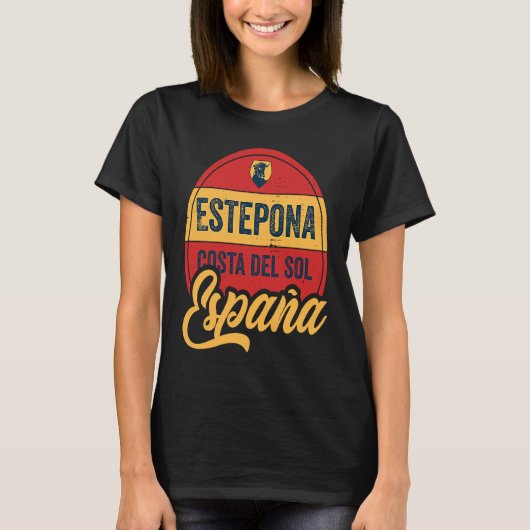 エステポナコスタデルソルスペインEspana Tシャツ (正面)