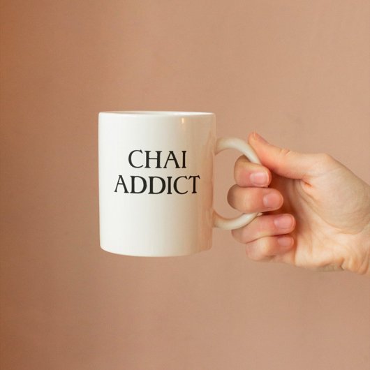 エステモダンティックチャイ中毒性アおもしろいラビア ツートーンマグカップ