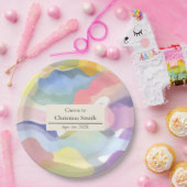 エステモダンティックパステル春退職パーティー ペーパープレート (パーティー)