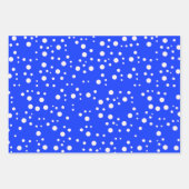 エステモダンティック・ブルー ラッピングペーパーシート (正面)