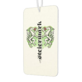 エステライヒステイエルマークタイポグラフィアクアレルパンサー カーエアーフレッシュナー