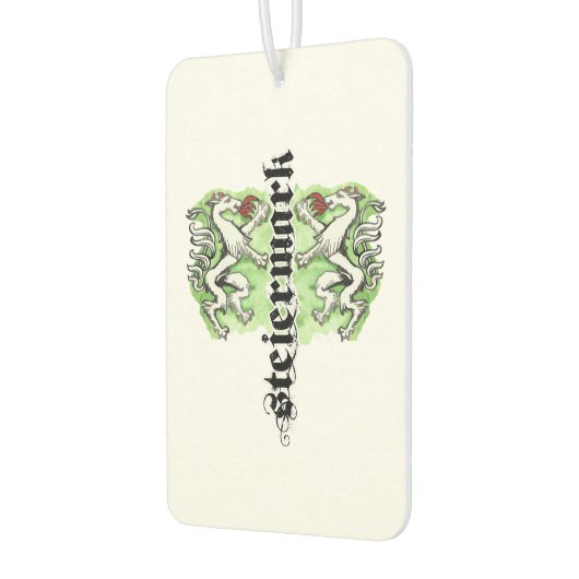 エステライヒステイエルマークタイポグラフィアクアレルパンサー カーエアーフレッシュナー (左)