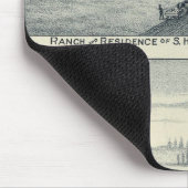 エステラブランカヴィネヤード，カリフォルニア マウスパッド (コーナー)