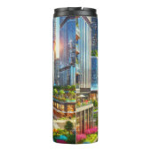 エステリティメトロポリス – 未来の街並み タンブラー (裏面)