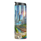 エステリティメトロポリス – 未来の街並み タンブラー (回転右)