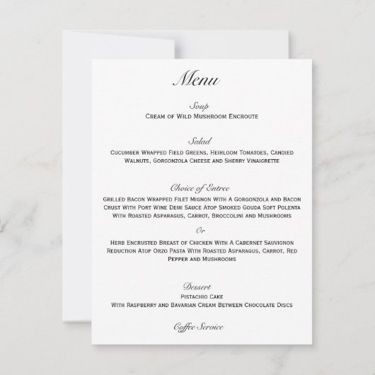 エステリンRSVP 招待状 (裏面)