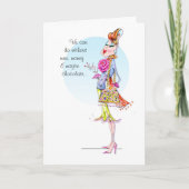 エステルは挨拶状…ありのままを伝えます カード (正面)