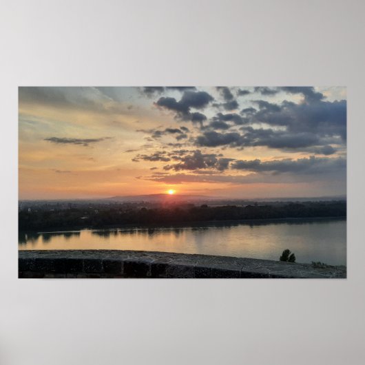 エステルゴムの夜空 ポスター (正面)