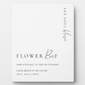 エステルモダンフミニマルァワーバー標識 フォトプラーク (正面)