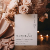 エステルモダンフミニマルァワーバー標識 ポスター