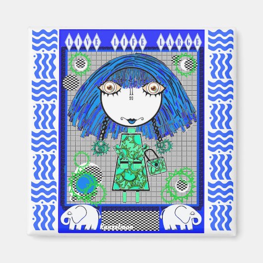 エステル磁石 マグネット (正面)