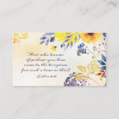 エステル4:14来そのような時のために王国に 名刺 (正面)