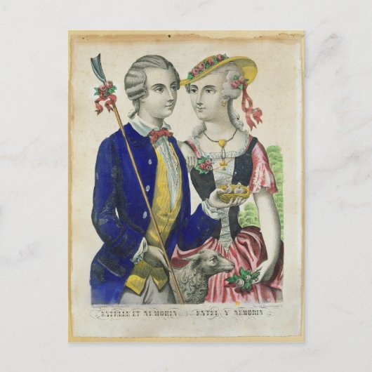 エステレとネモリン ポストカード (正面)