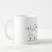 エステレペプチド名mug コーヒーマグカップ (左)