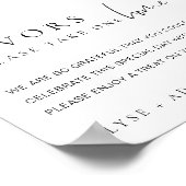 エステレモダンーミニマルの好意 ポスター (角)