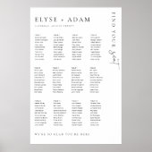 エステレモダン12台ミニマル席ポスター ポスター (正面)