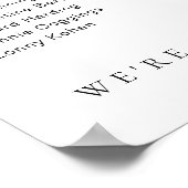 エステレモダン12台ミニマル席ポスター ポスター (角)