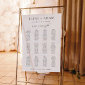 エステレモダン12台ミニマル席ポスター ポスター