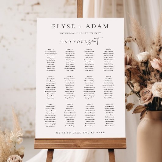 エステレモダン12台ミニマル席ポスター ポスター