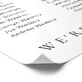 エステレ24モダンテミニマルーブル座席ポスター ポスター (角)